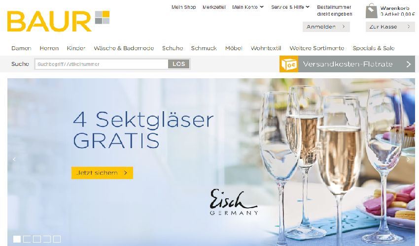 Aktueller Baur Gutschein