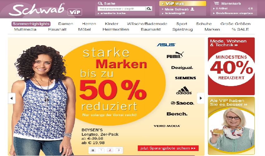 Schwab Gutscheincode