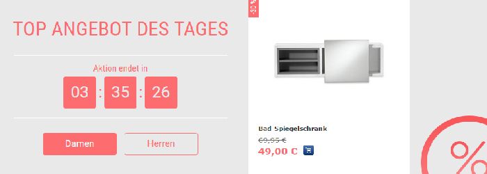 Angebot des Tages